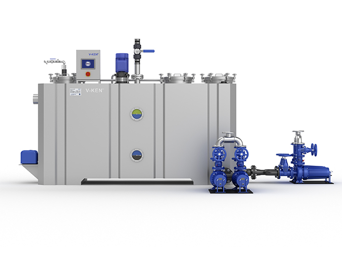 VGS.X.SS系列含提升装置的全部清理型油脂分离器(SUS304不锈钢材质)