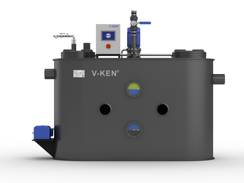 VGS.X.PE系列全部清理型油脂分离器(HDPE材质)